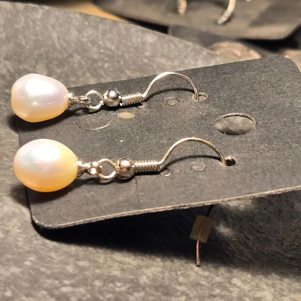 Pretty dangly Sterling Silver Earrings
